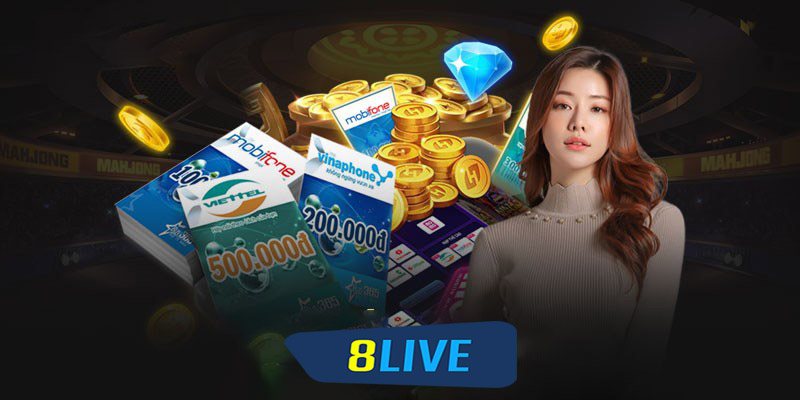 Các phương thức nạp tiền 8live phổ biến